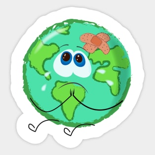 I'm sorry mother earth Sticker